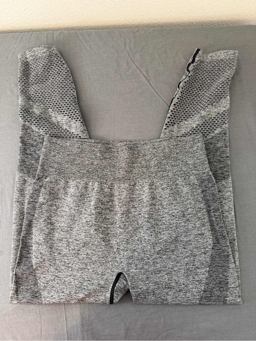 PINK Victoria's Secret Grey Heather Seamless Leggings